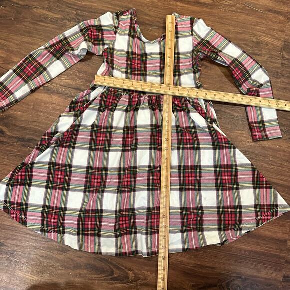 Hanna Andersson Red and White Plaid Kids Dress - Picture 11 of 11